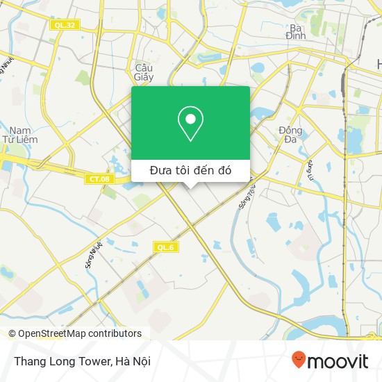 Bản đồ Thang Long Tower