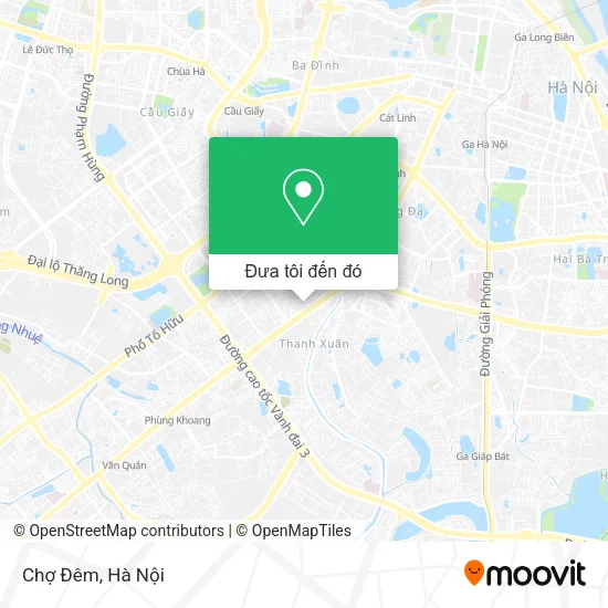 Bản đồ Chợ Đêm
