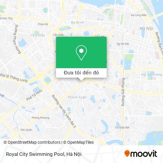 Bản đồ Royal City Swimming Pool