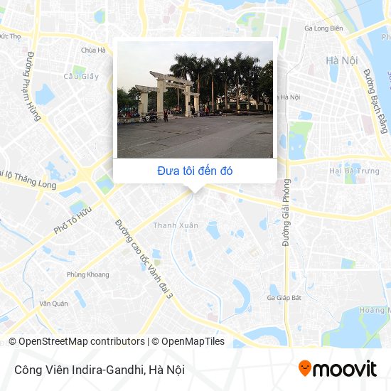 Bản đồ Công Viên Indira-Gandhi