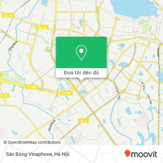 Bản đồ Sân Bóng Vinaphone