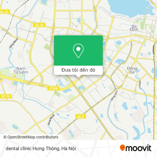 Bản đồ dental clinic Hưng Thông