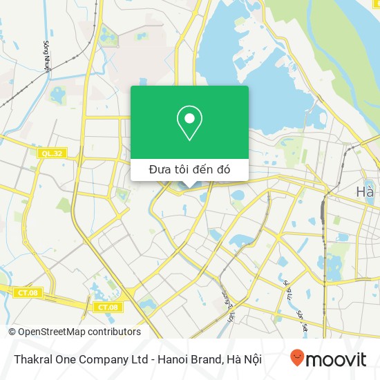 Bản đồ Thakral One Company Ltd - Hanoi Brand
