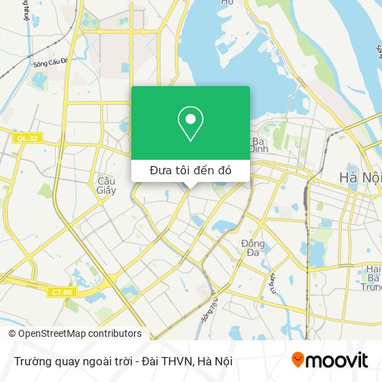 Bản đồ Trường quay ngoài trời - Đài THVN