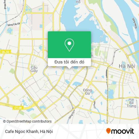 Bản đồ Cafe Ngoc Khanh