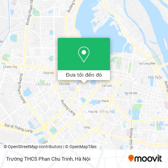 Bản đồ Trường THCS Phan Chu Trinh