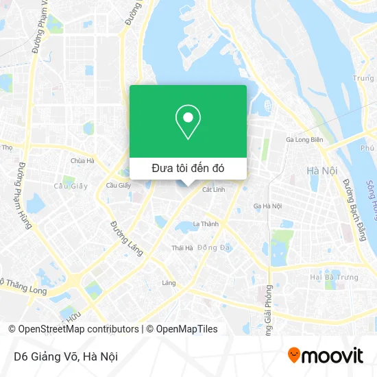 Bản đồ D6 Giảng Võ