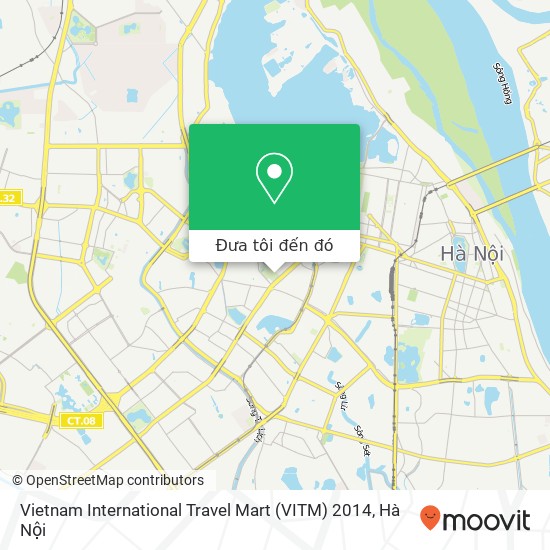Bản đồ Vietnam International Travel Mart (VITM) 2014