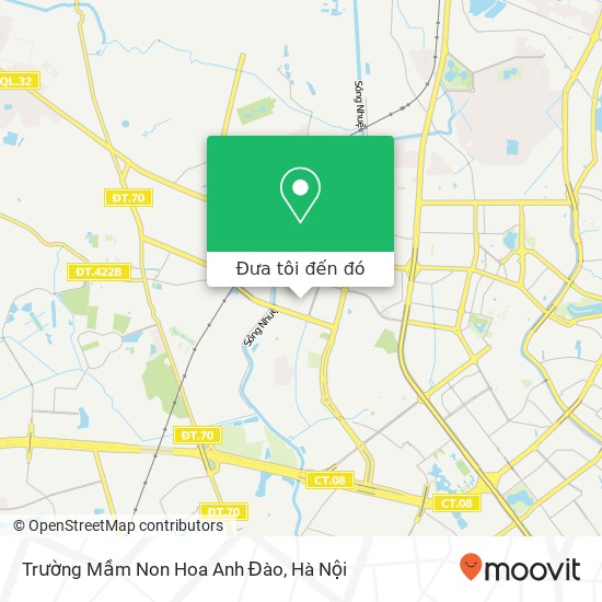 Bản đồ Trường Mầm Non Hoa Anh Đào