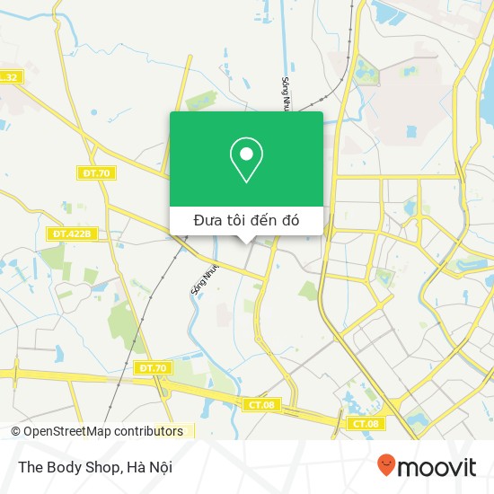 Bản đồ The Body Shop