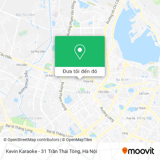 Bản đồ Kevin Karaoke - 31 Trần Thái Tông