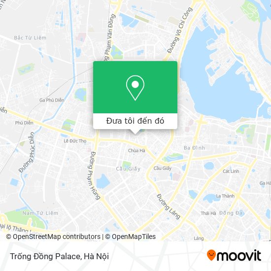 Bản đồ Trống Đồng Palace