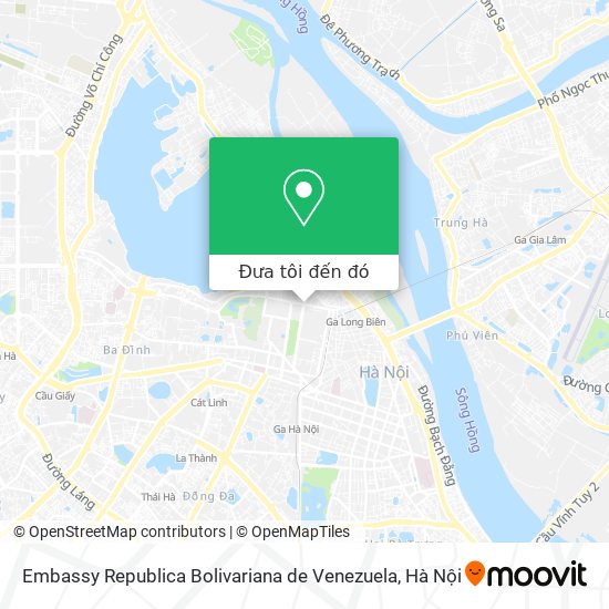Bản đồ Embassy Republica Bolivariana de Venezuela