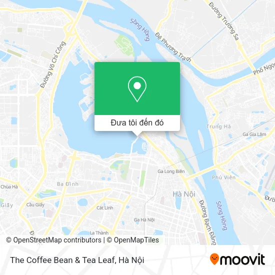 Bản đồ The Coffee Bean & Tea Leaf