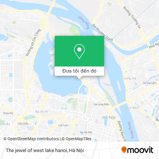 Bản đồ The jewel of west lake hanoi