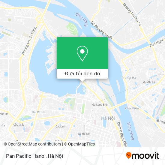 Bản đồ Pan Pacific Hanoi
