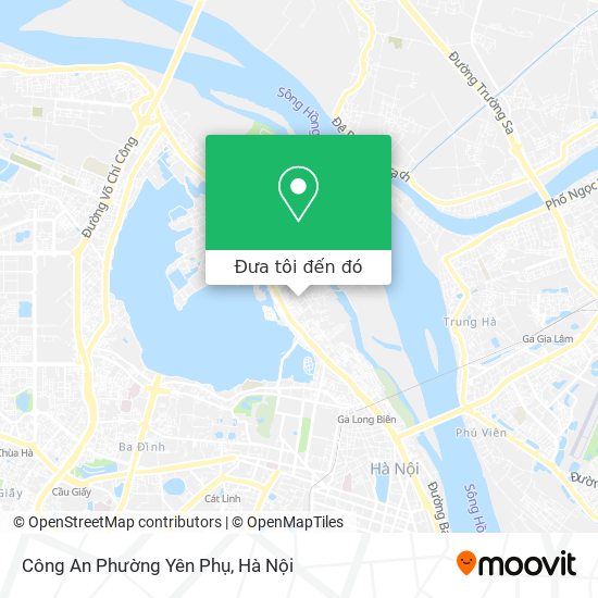 Bản đồ Công An Phường Yên Phụ