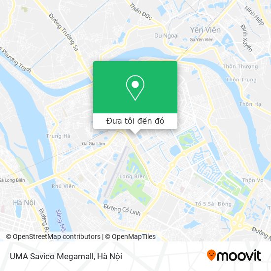 Bản đồ UMA Savico Megamall