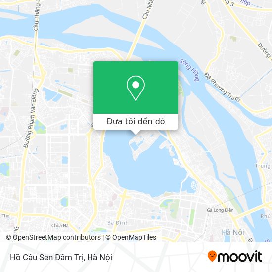 Bản đồ Hồ Câu Sen Đầm Trị