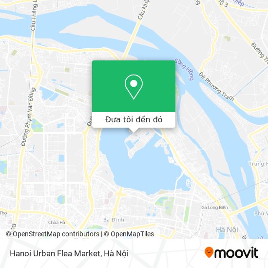 Bản đồ Hanoi Urban Flea Market