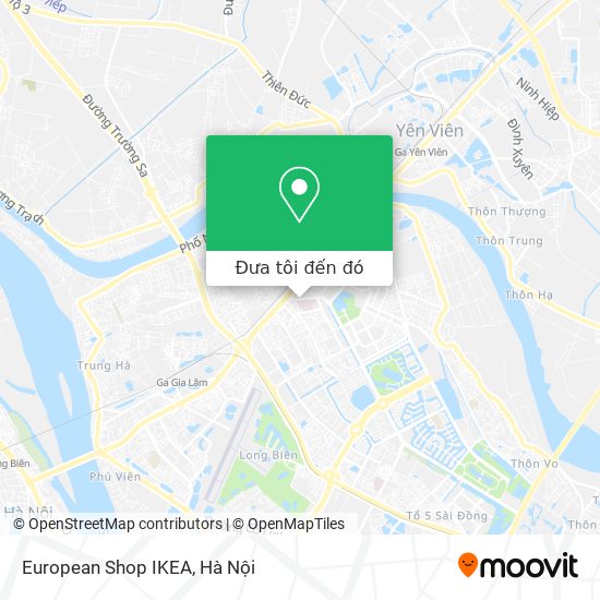 Bản đồ European Shop IKEA