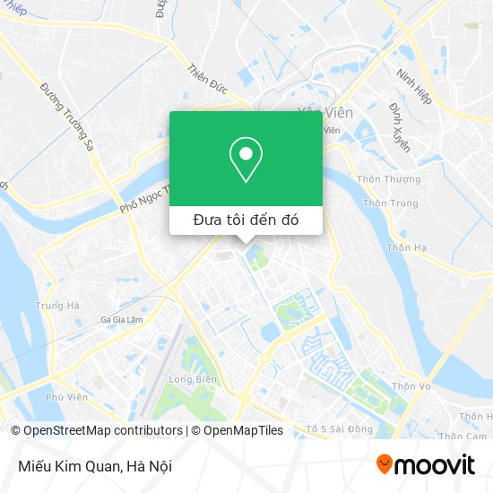 Bản đồ Miếu Kim Quan