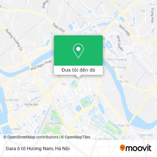 Bản đồ Gara ô tô Hương Nam