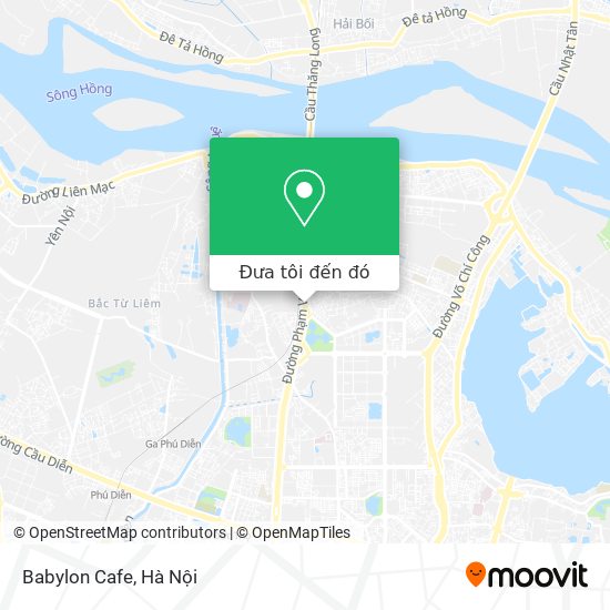 Bản đồ Babylon Cafe