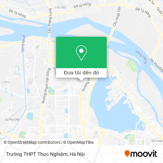 Bản đồ Trường THPT Thực Nghiệm