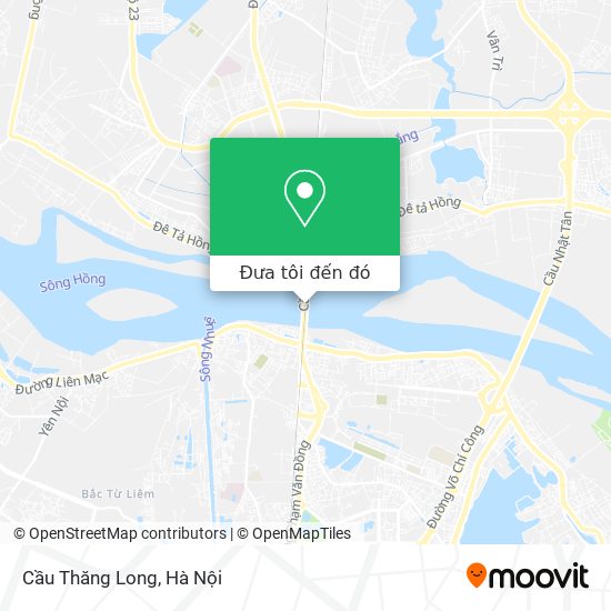 Bản đồ Cầu Thăng Long