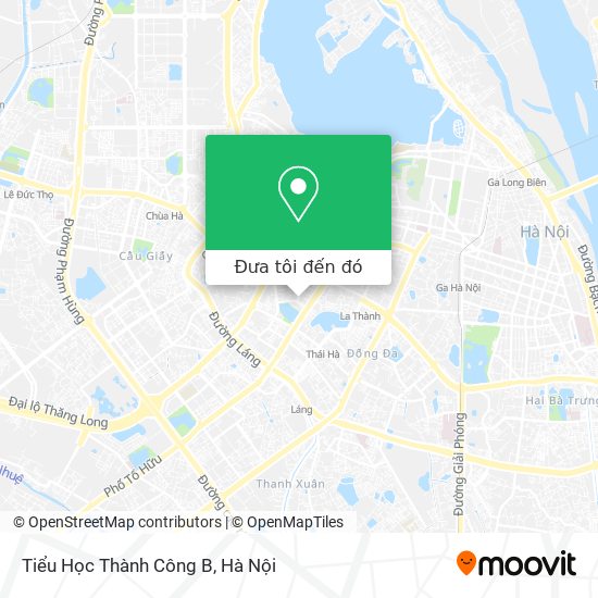 Bản đồ Tiểu Học Thành Công B