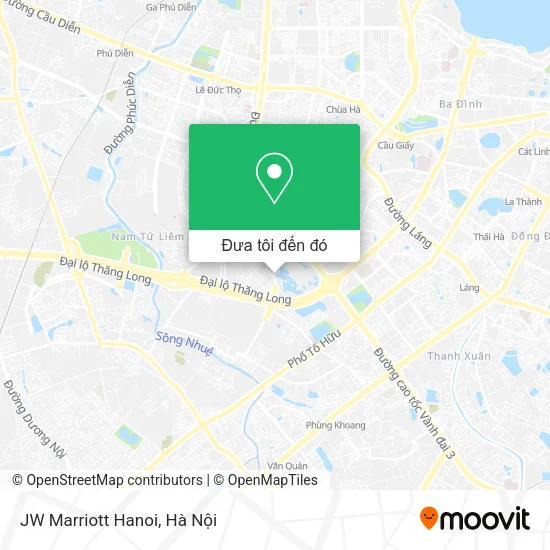 Bản đồ JW Marriott Hanoi