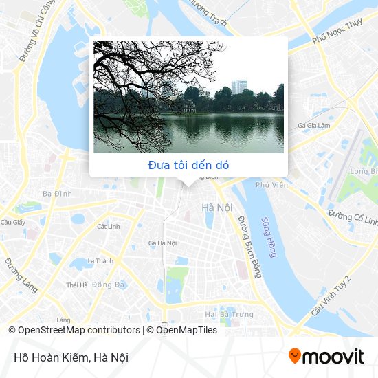 Bản đồ Hồ Hoàn Kiếm