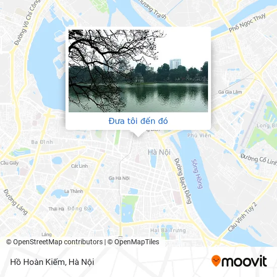 Bản đồ Hồ Hoàn Kiếm