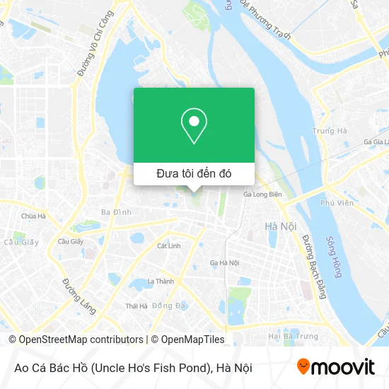 Bản đồ Ao Cá Bác Hồ (Uncle Ho's Fish Pond)
