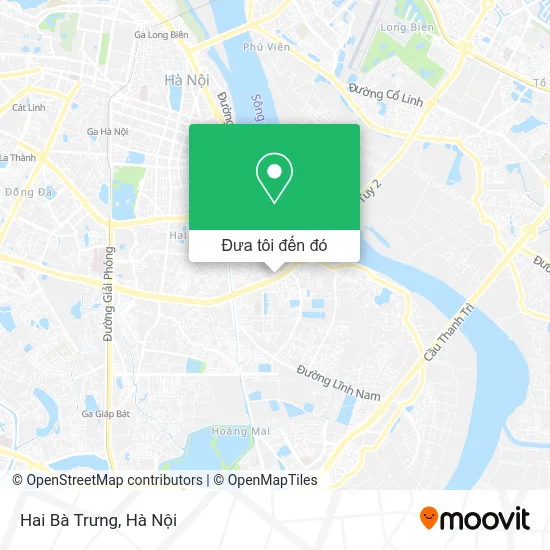 Bản đồ Hai Bà Trưng