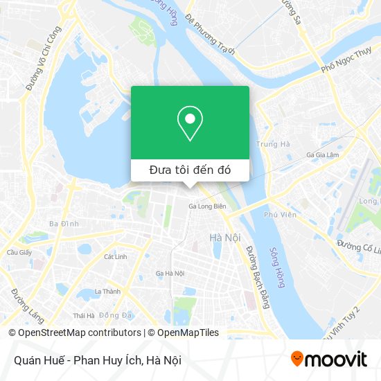 Bản đồ Quán Huế - Phan Huy Ích