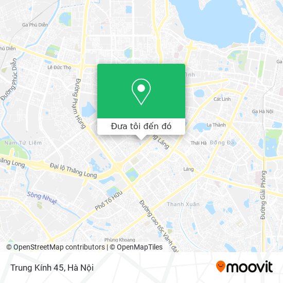 Bản đồ Trung Kính 45