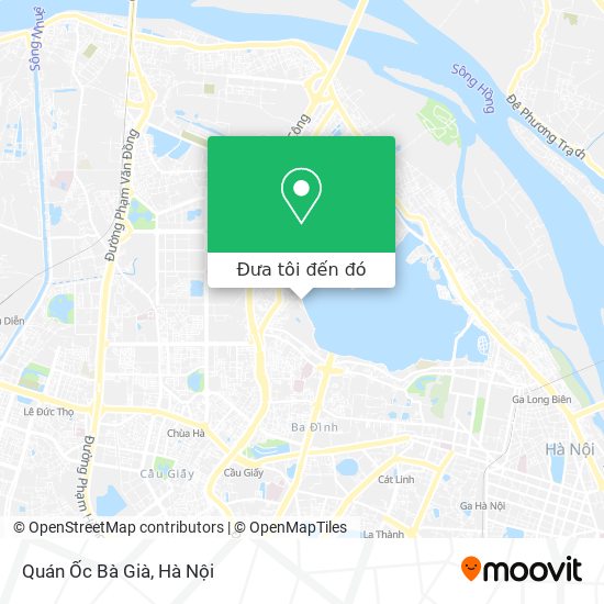 Bản đồ Quán Ốc Bà Già