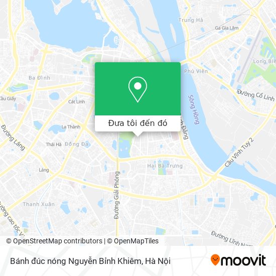 Bản đồ Bánh đúc nóng Nguyễn Bỉnh Khiêm