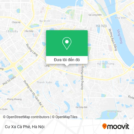 Bản đồ Cư Xá Cà Phê