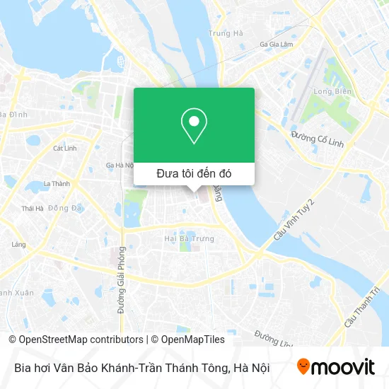Bản đồ Bia hơi Vân Bảo Khánh-Trần Thánh Tông