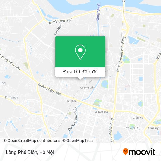 Bản đồ Làng Phú Diễn