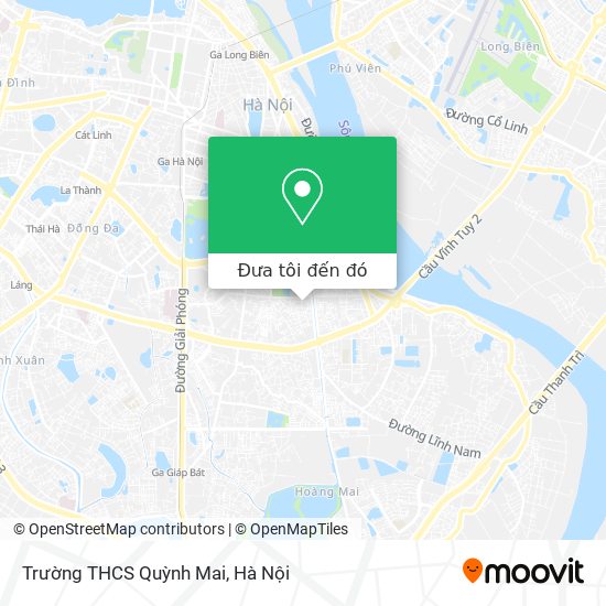 Bản đồ Trường THCS Quỳnh Mai