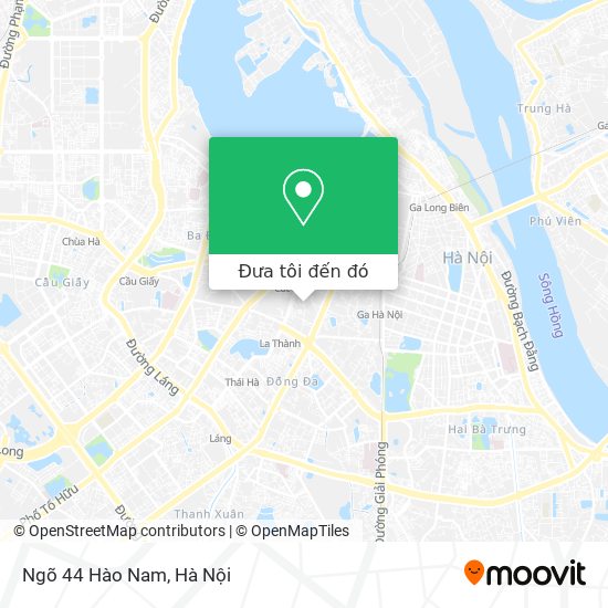 Bản đồ Ngõ 44 Hào Nam
