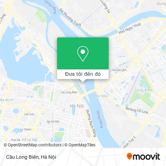 Bản đồ Cầu Long Biên
