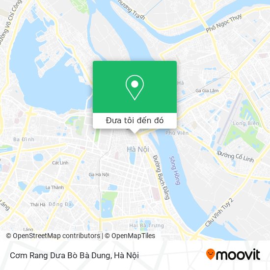 Bản đồ Cơm Rang Dưa Bò Bà Dung