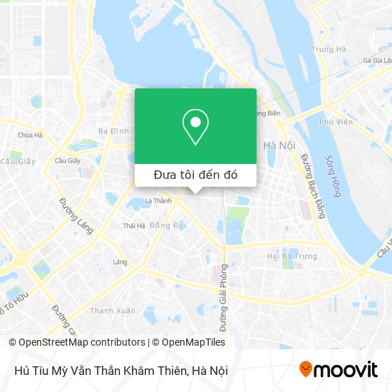 Bản đồ Hủ Tíu Mỳ Vằn Thắn Khâm Thiên