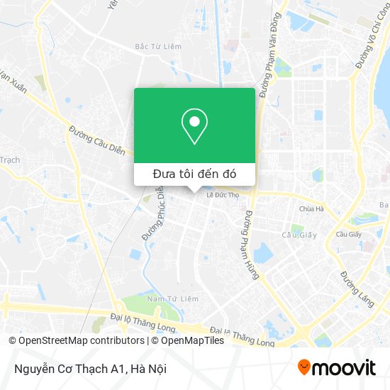 Bản đồ Nguyễn Cơ Thạch A1