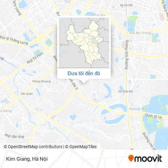 Bản đồ Kim Giang